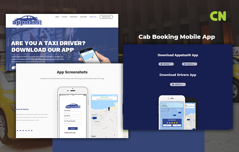 Cab Booking Mobile App