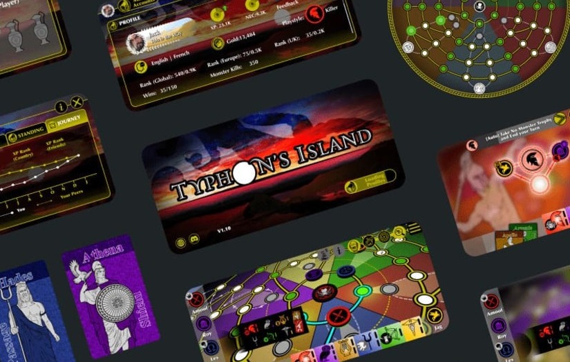 Board Game App Development Based on Greek Mythology
