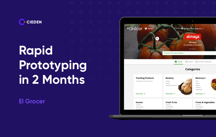 Online grocery app
