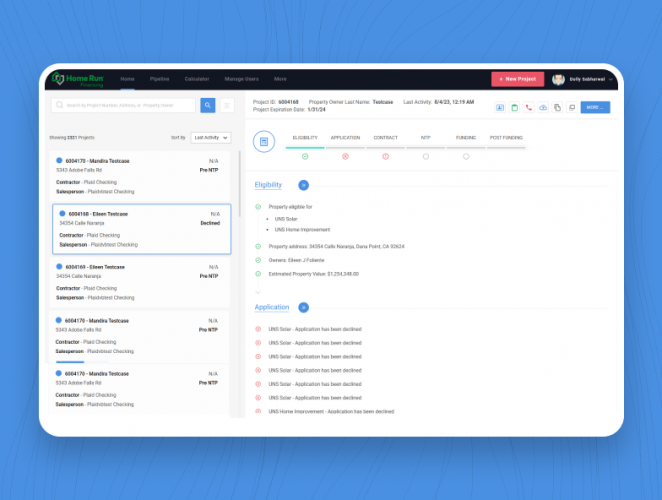 HomeRun Financing - FinTech Software Development