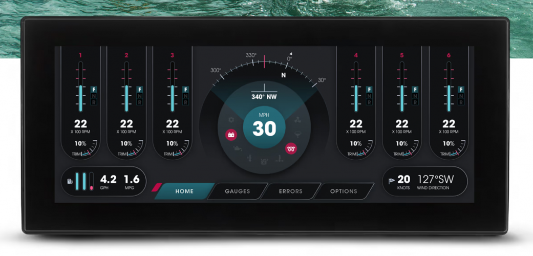 GUI Design for High?Performance Marine Cluster Display
