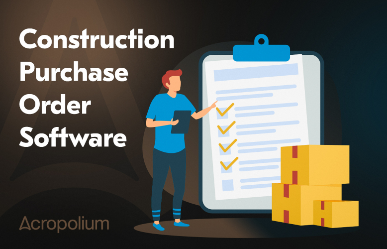 Software for Construction Order Purchase