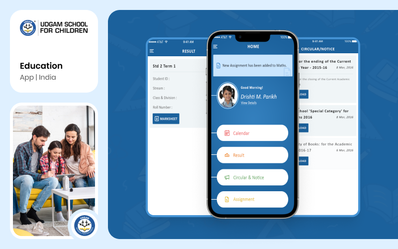 Udgam School - Application