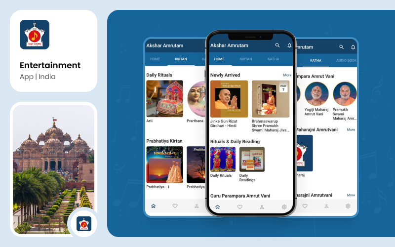 Akshar Amrutam - Application