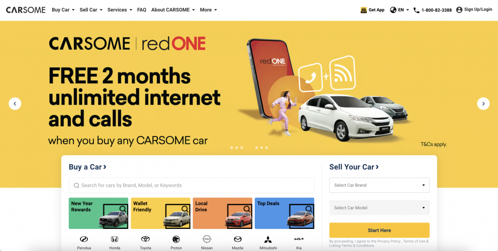 Carsome b2b live car bidding