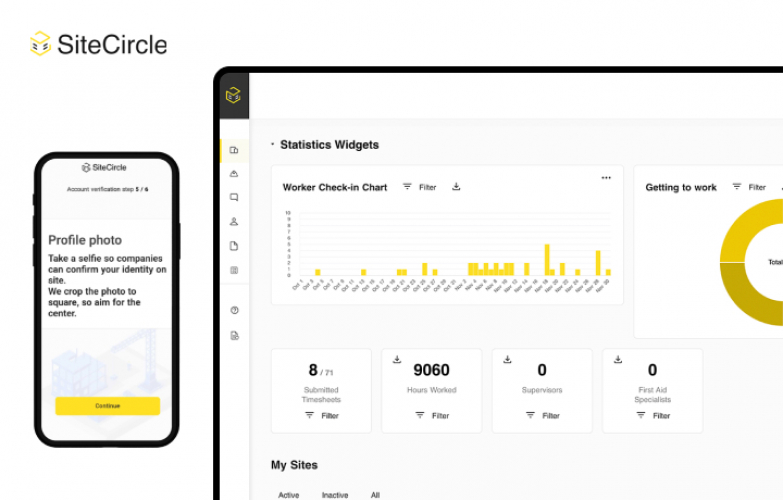 Web and Mobile Solutions For HR Management on Construction Sites