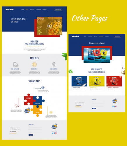 FMCG Brand Website Development 