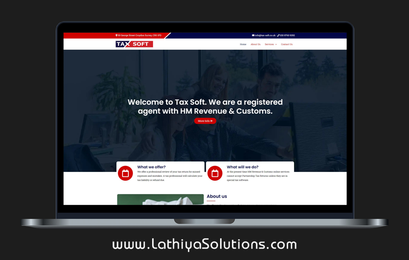 Tax-Soft - Tax Consultant Website