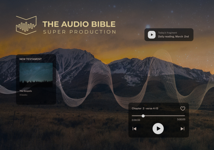 The Audio Bible Superproduction - audio streaming