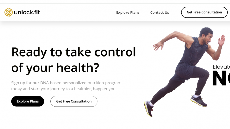 Unlock Fit Web App