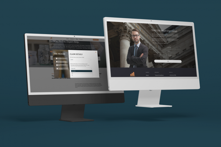 Website &amp; brand Identity for Reclaim My Finance