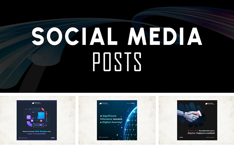 Software Development Company Social Post Design Volume 2