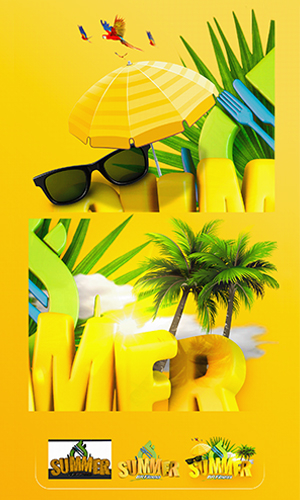 Fitness Delivery Corporate Social Media designs