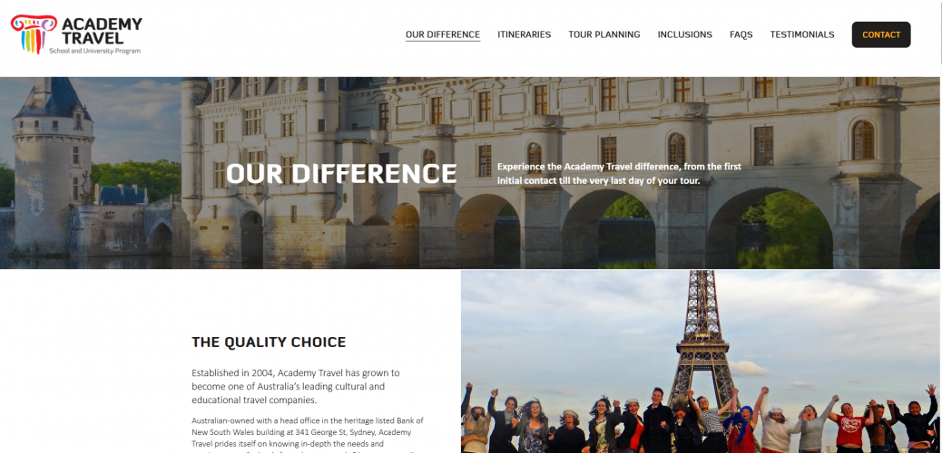 Academy Travel Schools