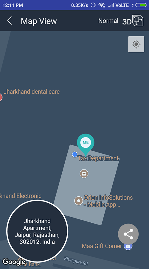 Friend Locator &amp; Route Finder