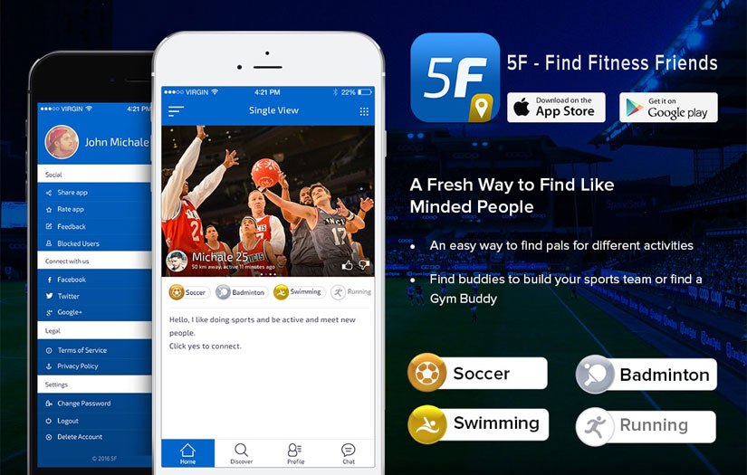 5F - Social Networking App