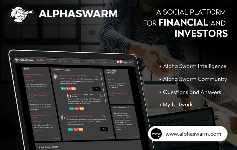 AlphaSwarm - A Social Platform for Financial and Investors