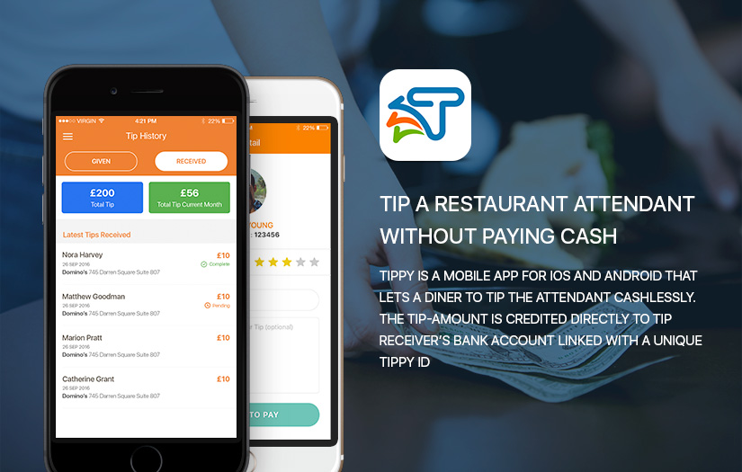 Tippy - Restaurant Meals App