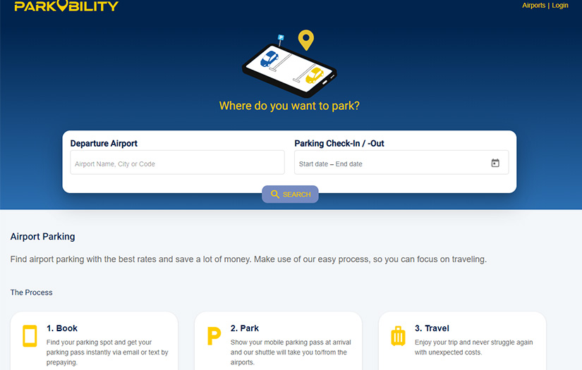 Parkobility - Airport Parking Management System