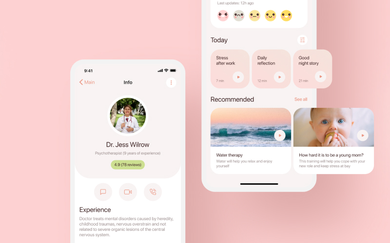 Mental health app delivered in 5 month