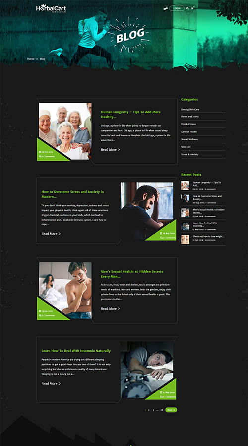 Healthcare eCommerce  Website Development