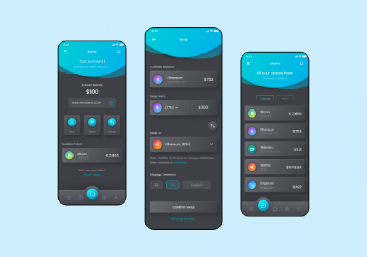 CYVO - Crypto Wallet App