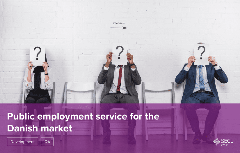 Public employment service for the Danish market