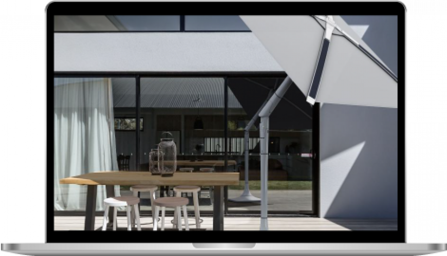Shadecraft – Smart patio umbrella designed with operational &amp; environmental safety in mind