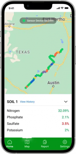 AgroPro – An Agriculture App to Analyze Soil Composition in Real Time