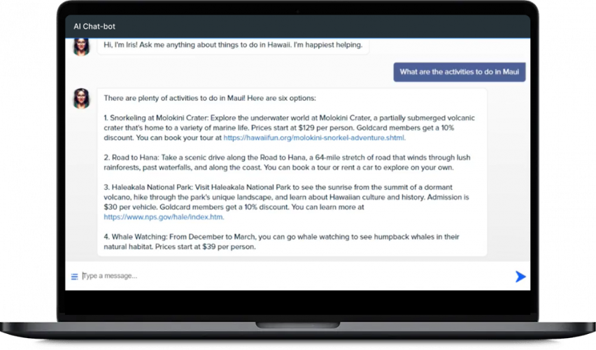 Digital Quest- AI-Powered Chatbot for Travel Recommendations