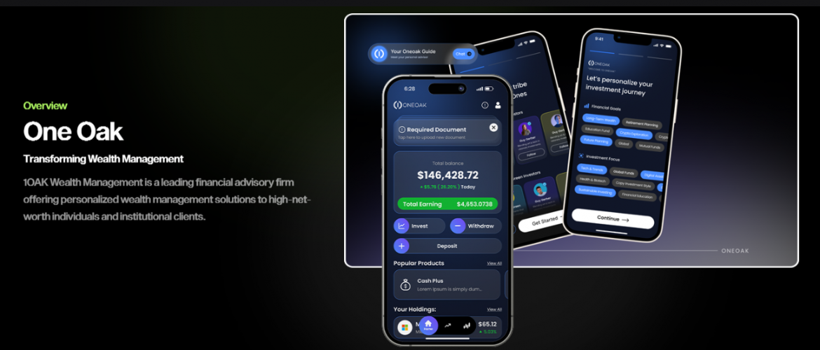 One Oak – Transforming Wealth Management with Cutting-Edge Technology