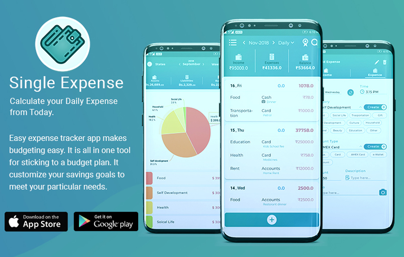 Single Expense - Financial Planner