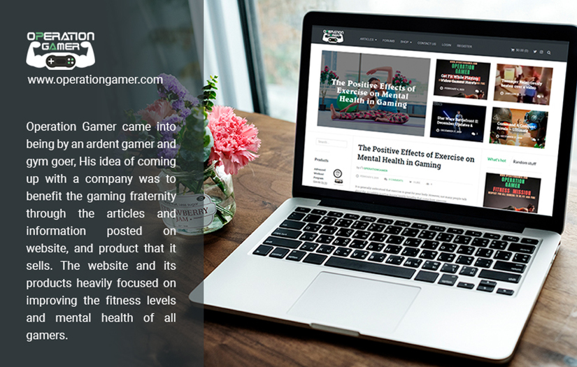 Operation Gamer- A website to promote mental health in gamer