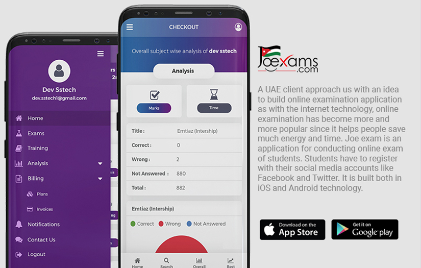 Joe Exam-An Online Exam management application