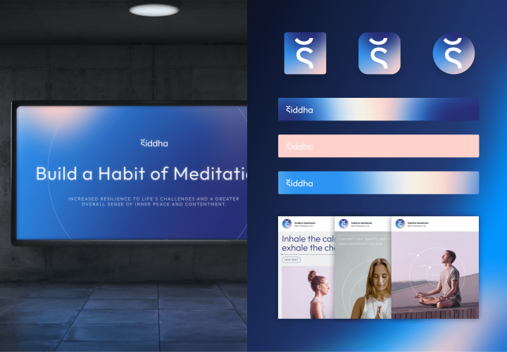 Branding for Siddha Meditate