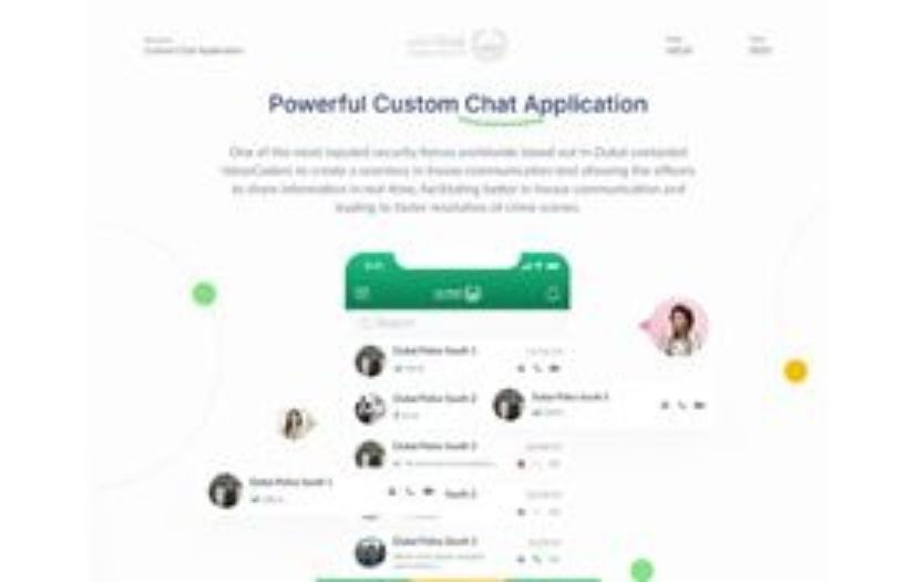 Powerful Custom Chat Application