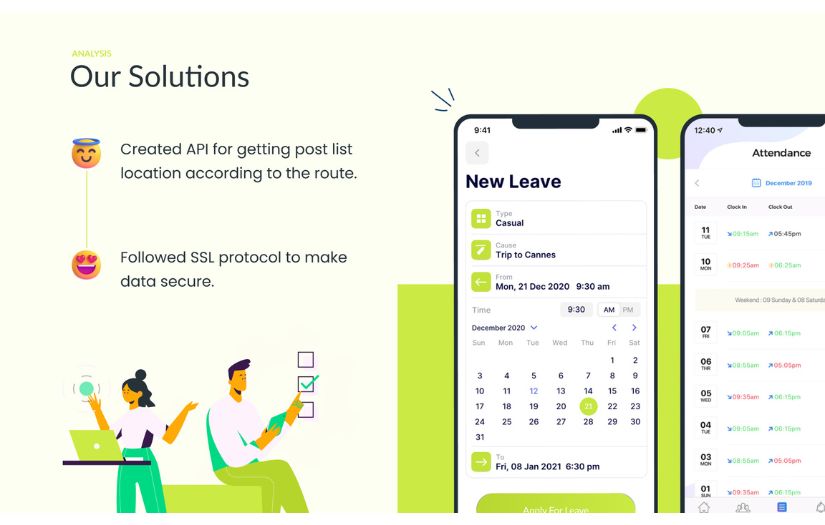 Attendance Managing Application