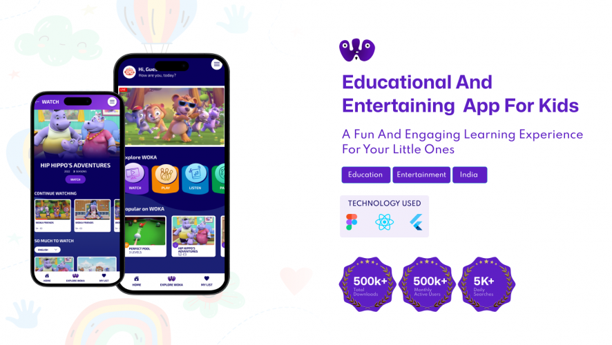 Educational and Entertaining App for Kids