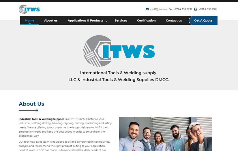 International Tools and Welding Supplies LLC &amp; Industrial Tools &amp; Welding Supply DMCC