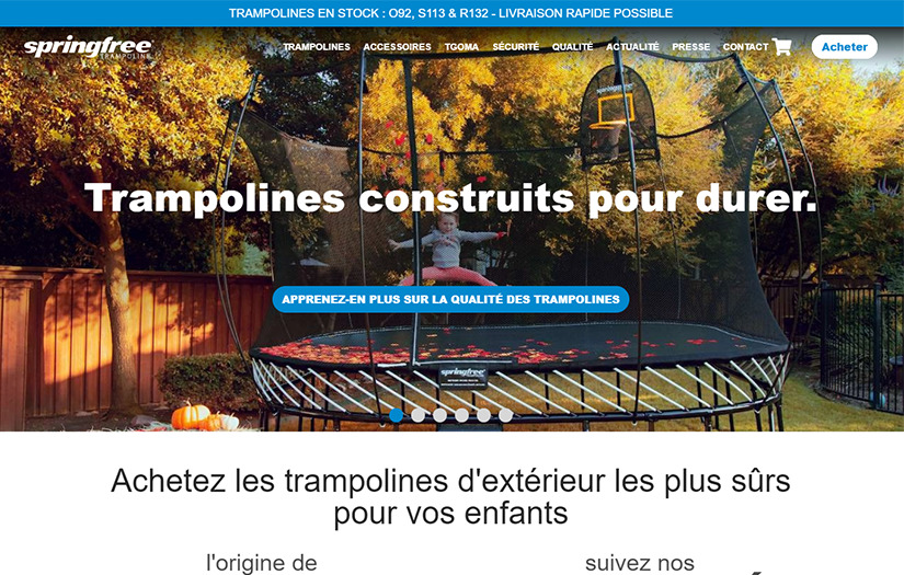 Springfree Trampoline
