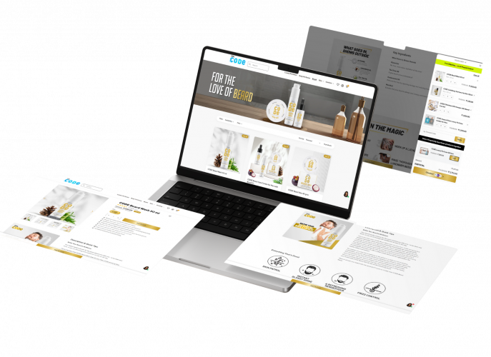 Wild Stone CODE Bold Shopify Launch in just 30 Days.