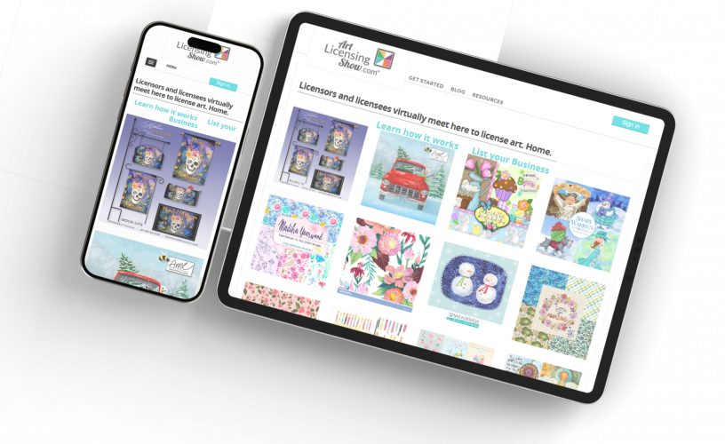 Art Licensing Show- A Digital Home for Artists.