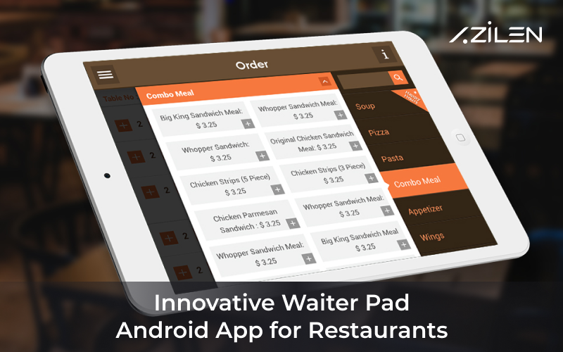 Innovative Waiter Pad Android App for Restaurants