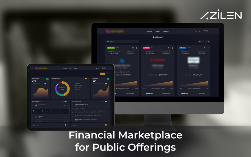 Financial Marketplace for Public Offerings