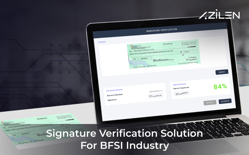 Signature Verification Solution For BFSI Industry