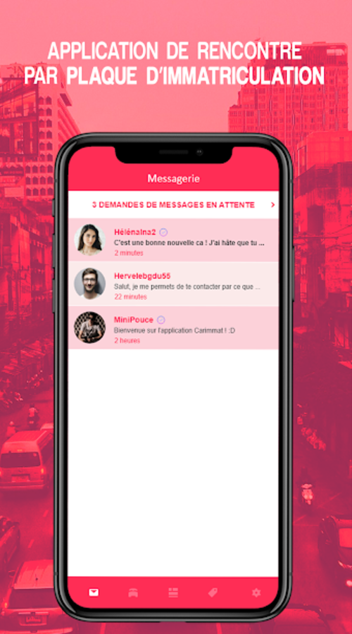Carimmat (License plate dating app)