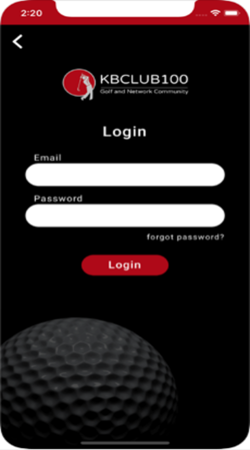 KBCLUB100 (Golf club products ecommerce app)