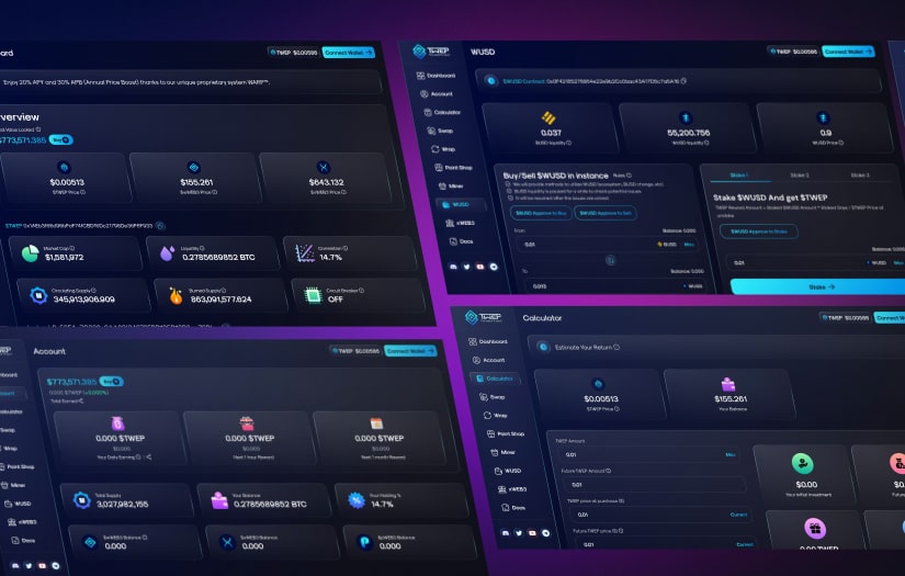 TWEP | Crypto Dashboard